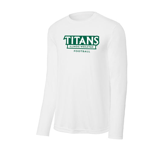 Illinois Wesleyan - NCAA Football : Ryan Umbarger - Activewear Long Sleeve T-Shirt-0