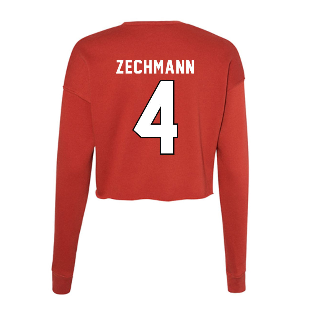 Tampa - NCAA Softball : Aubrey Zechmann - Women's Cropped Crew Fleece-2