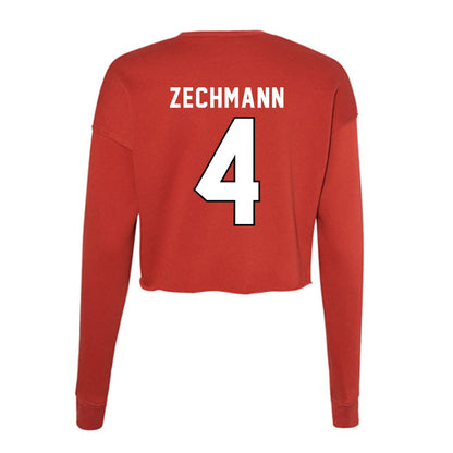 Tampa - NCAA Softball : Aubrey Zechmann - Women's Cropped Crew Fleece-2