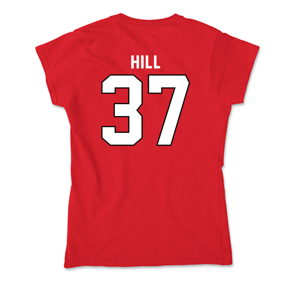 Tampa - NCAA Baseball : Garrett Hill - Soft Style Women’s T-Shirt-3