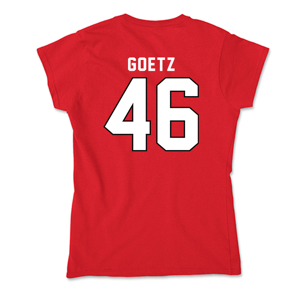 Tampa - NCAA Men's Lacrosse : Brady Goetz - Soft Style Women’s T-Shirt-2