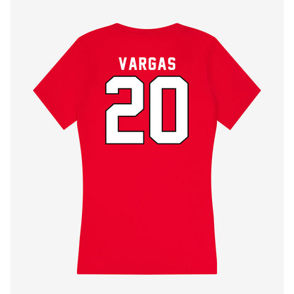 Tampa - NCAA Women's Soccer : Yazmeen Vargas - Women's V-Neck T-Shirt-1