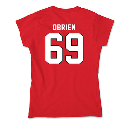Tampa - NCAA Men's Lacrosse : Connor OBrien - Soft Style Women’s T-Shirt-3