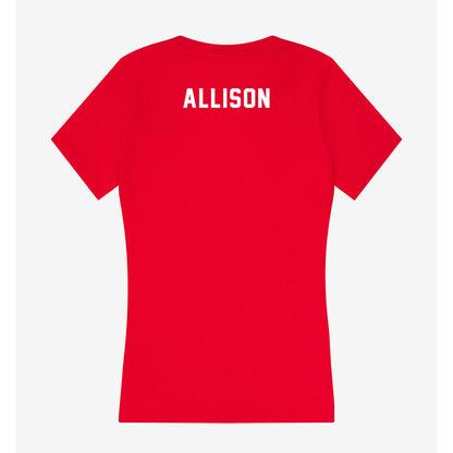 Tampa - NCAA Men's Swimming & Diving : Jared Allison - Women's V-Neck T-Shirt-1