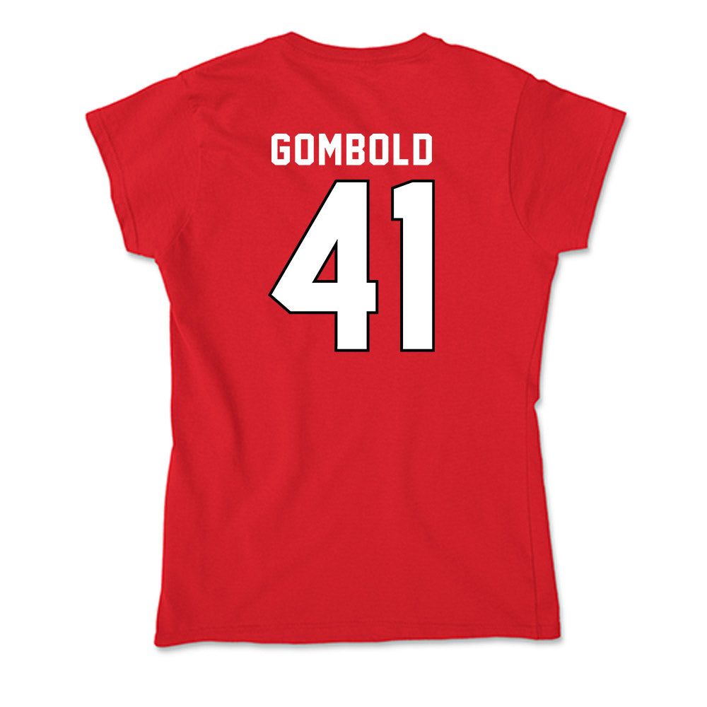 Tampa - NCAA Men's Lacrosse : Gordy Gombold - Soft Style Women’s T-Shirt-3