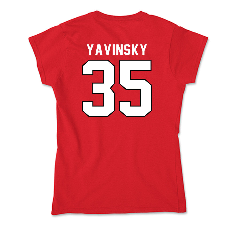 Tampa - NCAA Men's Lacrosse : Thomas Yavinsky - Soft Style Women’s T-Shirt-3