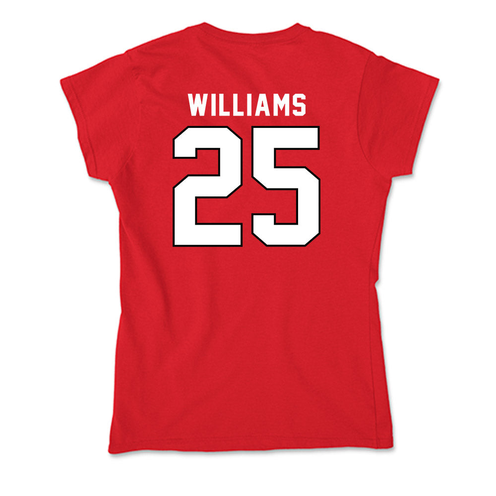 Tampa - NCAA Beach Volleyball : Angel Williams - Soft Style Women’s T-Shirt-3