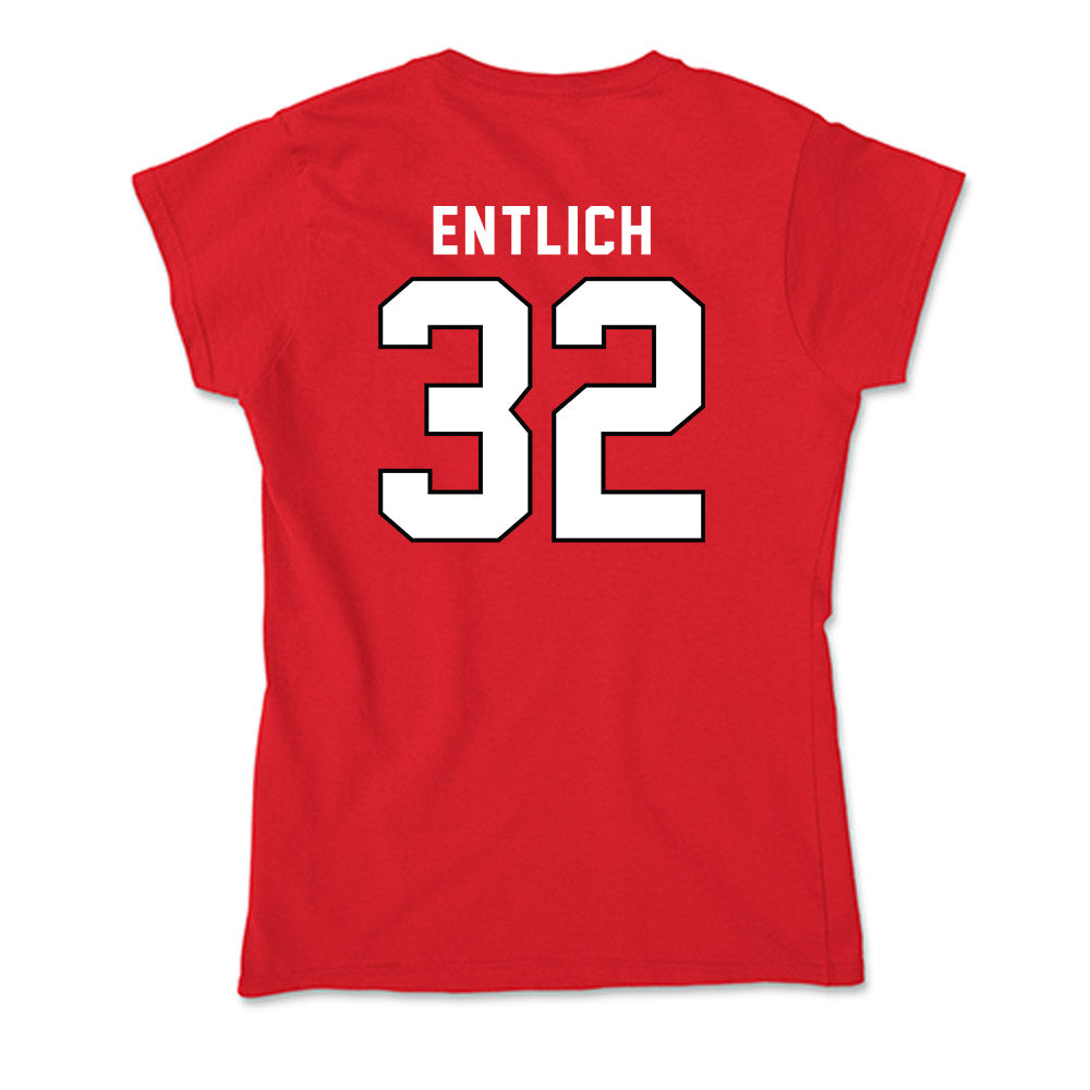 Tampa - NCAA Men's Soccer : Jacob Entlich - Soft Style Women’s T-Shirt-2