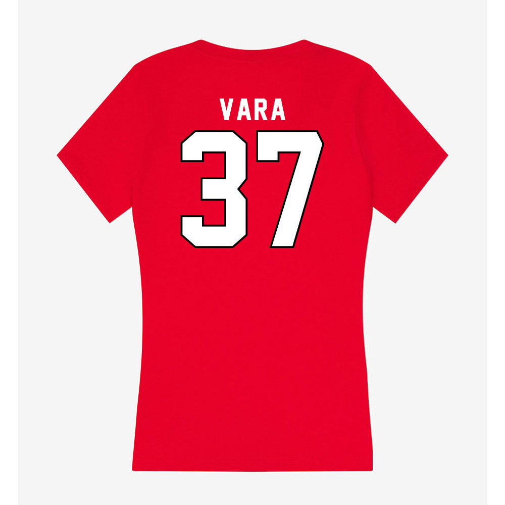 Tampa - NCAA Men's Lacrosse : Matthew Vara - Women's V-Neck T-Shirt-1