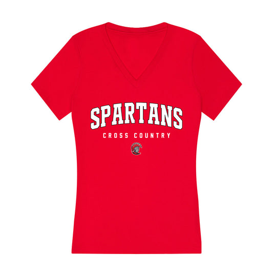 Tampa - NCAA Women's Cross Country : Taylor Guthrie - Women's V-Neck T-Shirt-0