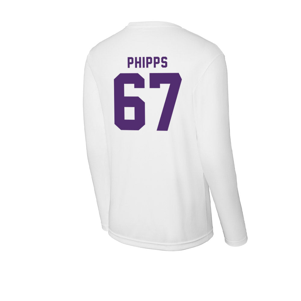 Albion - NCAA Football : Dylan Phipps - Activewear Long Sleeve T-Shirt-1