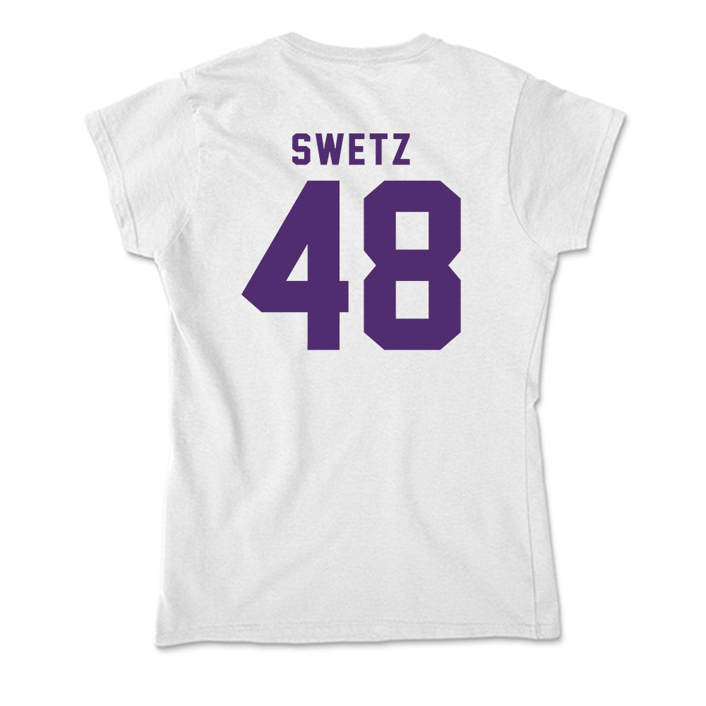 Albion - NCAA Football : Landen Swetz - Soft Style Women’s T-Shirt-1