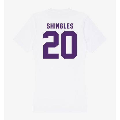 Albion - NCAA Softball : Sophia Shingles - Women's V-Neck T-Shirt-1