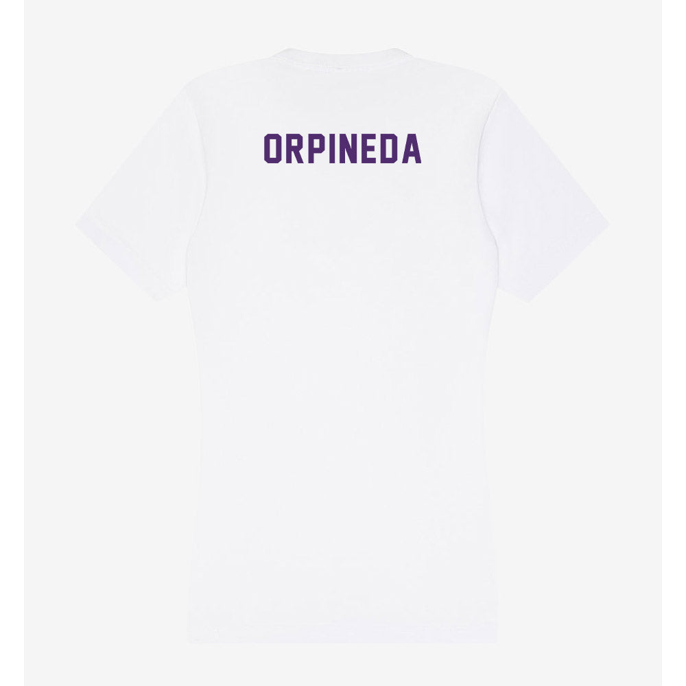 Albion - NCAA Men's Soccer : Christian Orpineda - Women's V-Neck T-Shirt-1