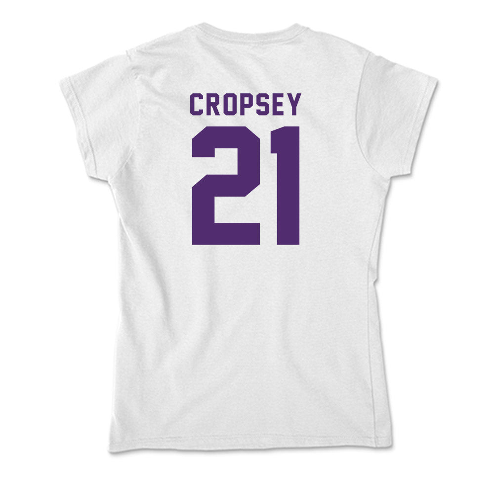 Albion - NCAA Football : Cameron Cropsey - Soft Style Women’s T-Shirt-1