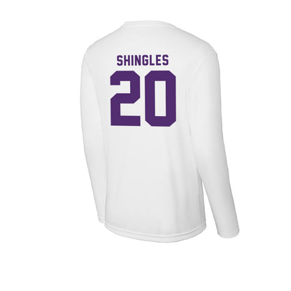 Albion - NCAA Softball : Sophia Shingles - Activewear Long Sleeve T-Shirt-1