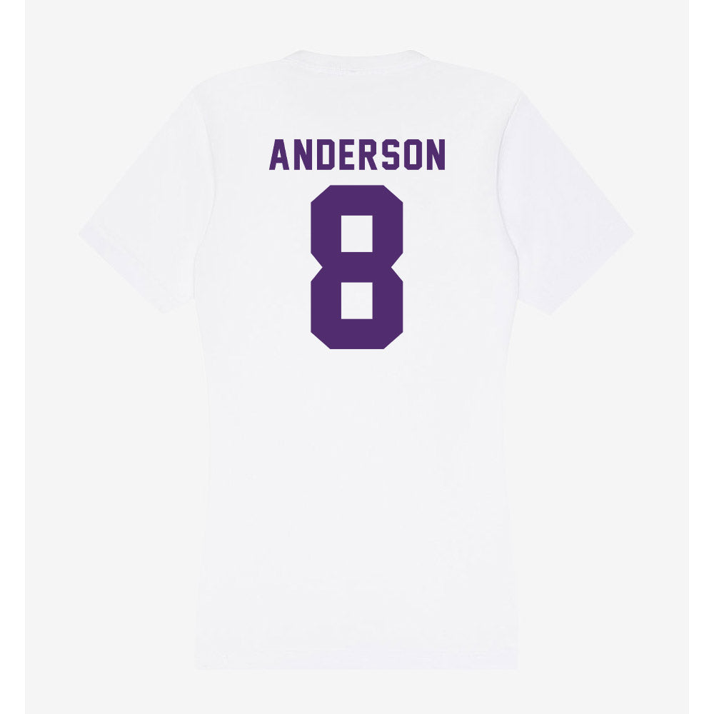 Albion - NCAA Men's Soccer : Ryan Anderson - Women's V-Neck T-Shirt-1