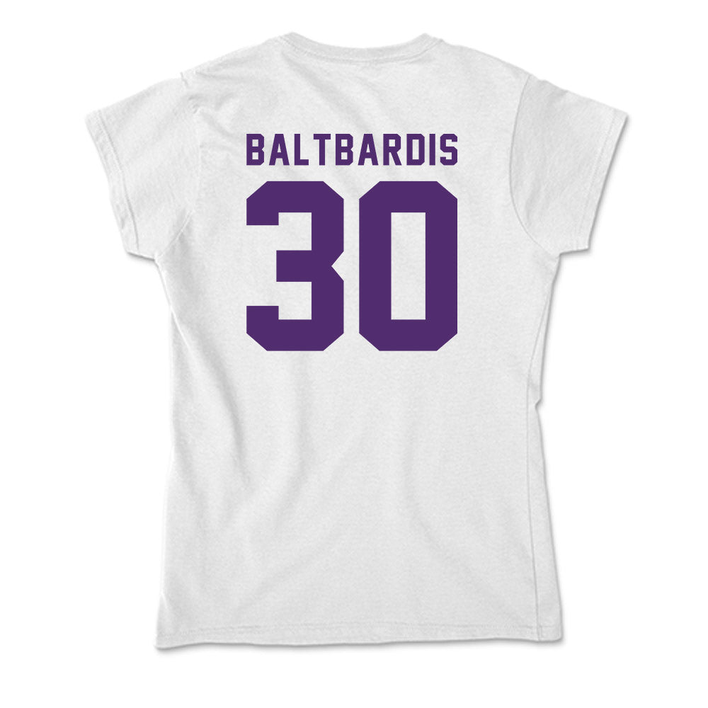 Albion - NCAA Men's Soccer : Otto Baltbardis - Soft Style Women’s T-Shirt-1