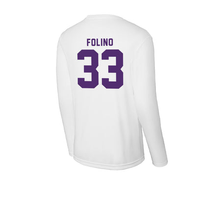 Albion - NCAA Men's Soccer : Simone Folino - Activewear Long Sleeve T-Shirt-1
