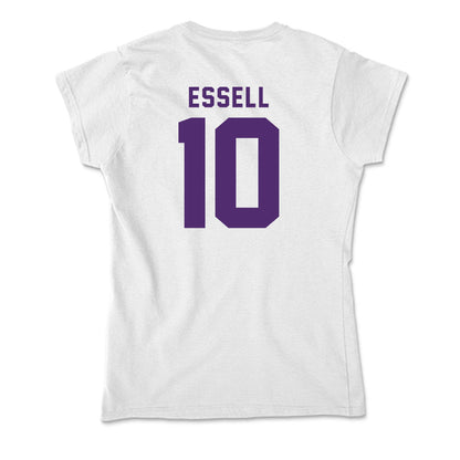 Albion - NCAA Men's Basketball : Cameron Essell - Soft Style Women’s T-Shirt-1
