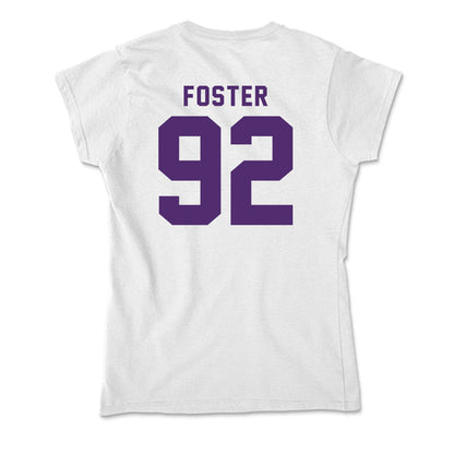 Albion - NCAA Football : Jayvon Foster - Soft Style Women’s T-Shirt-1