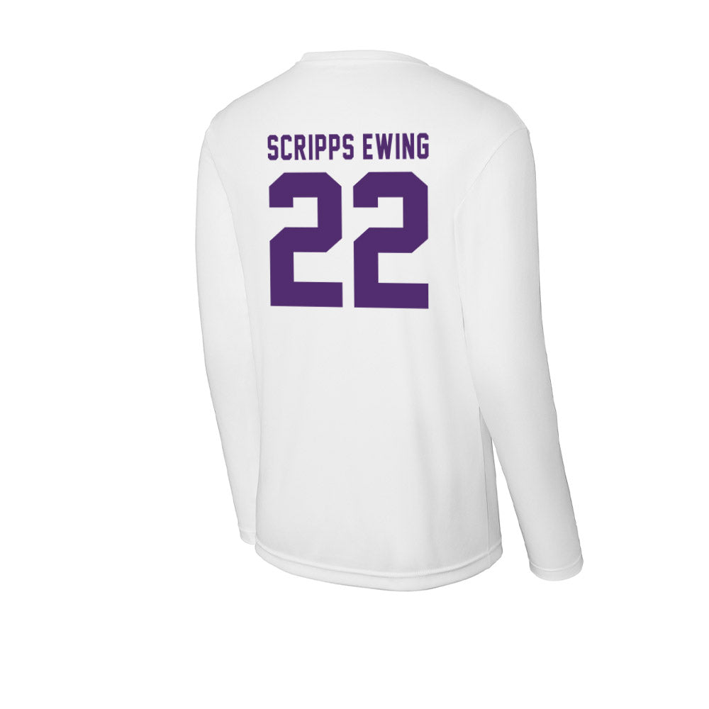 Albion - NCAA Men's Soccer : Connor Scripps Ewing - Activewear Long Sleeve T-Shirt-1