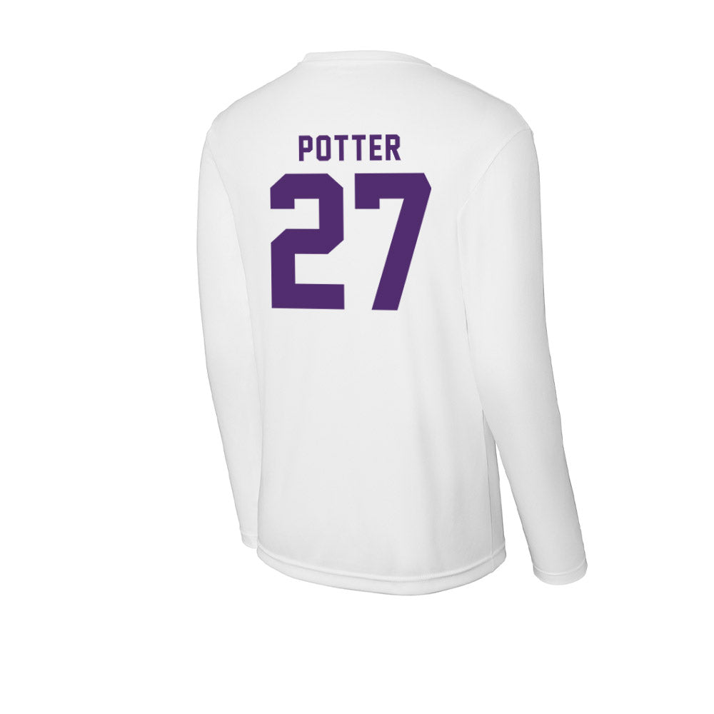 Albion - NCAA Football : Jayden Potter - Activewear Long Sleeve T-Shirt-1