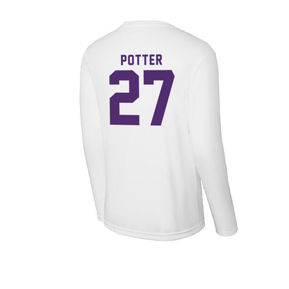 Albion - NCAA Football : Jayden Potter - Activewear Long Sleeve T-Shirt-1