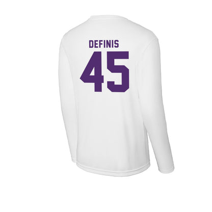 Albion - NCAA Baseball : Alex DeFinis - Activewear Long Sleeve T-Shirt-1
