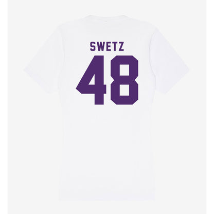 Albion - NCAA Football : Landen Swetz - Women's V-Neck T-Shirt-1
