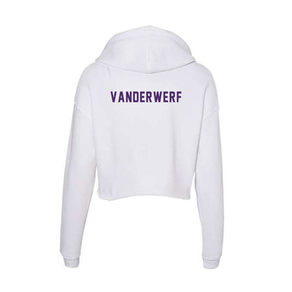 Albion - NCAA Men's Track & Field : Sam VanderWerf - Women's Crop Fleece Hoodie-1