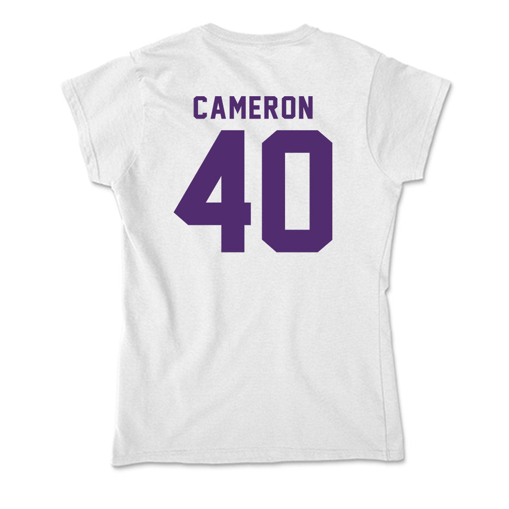 Albion - NCAA Football : Gage Cameron - Soft Style Women’s T-Shirt-1