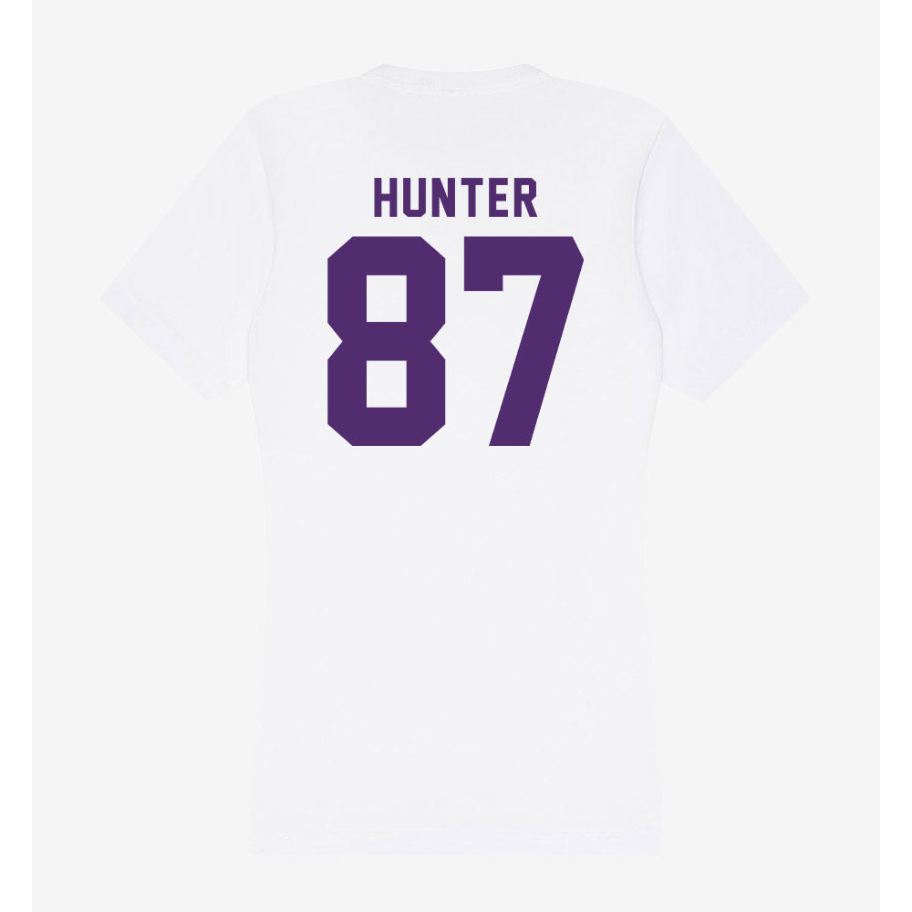 Albion - NCAA Football : Amarr Hunter - Women's V-Neck T-Shirt-1