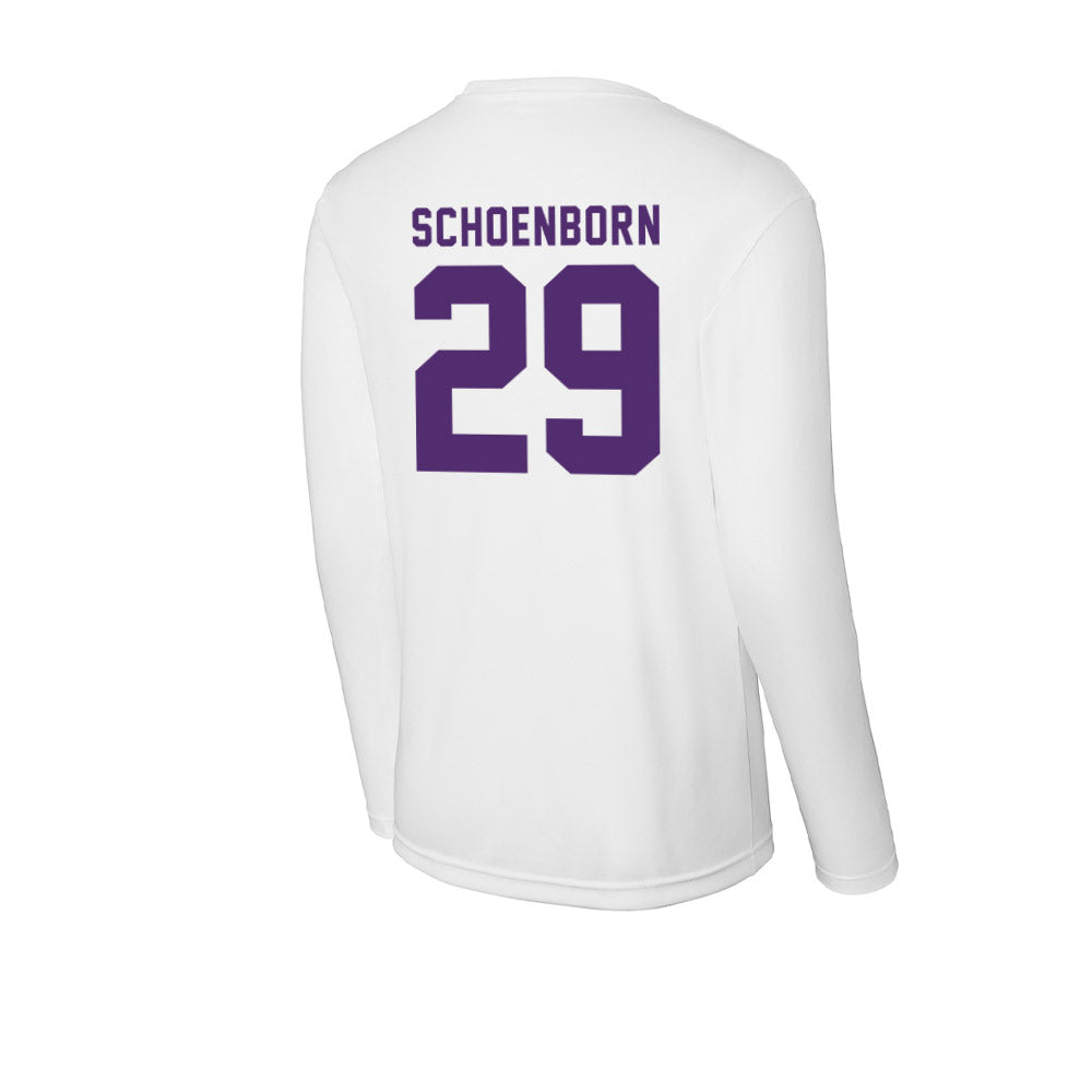 Albion - NCAA Softball : Sydney Schoenborn - Activewear Long Sleeve T-Shirt-1