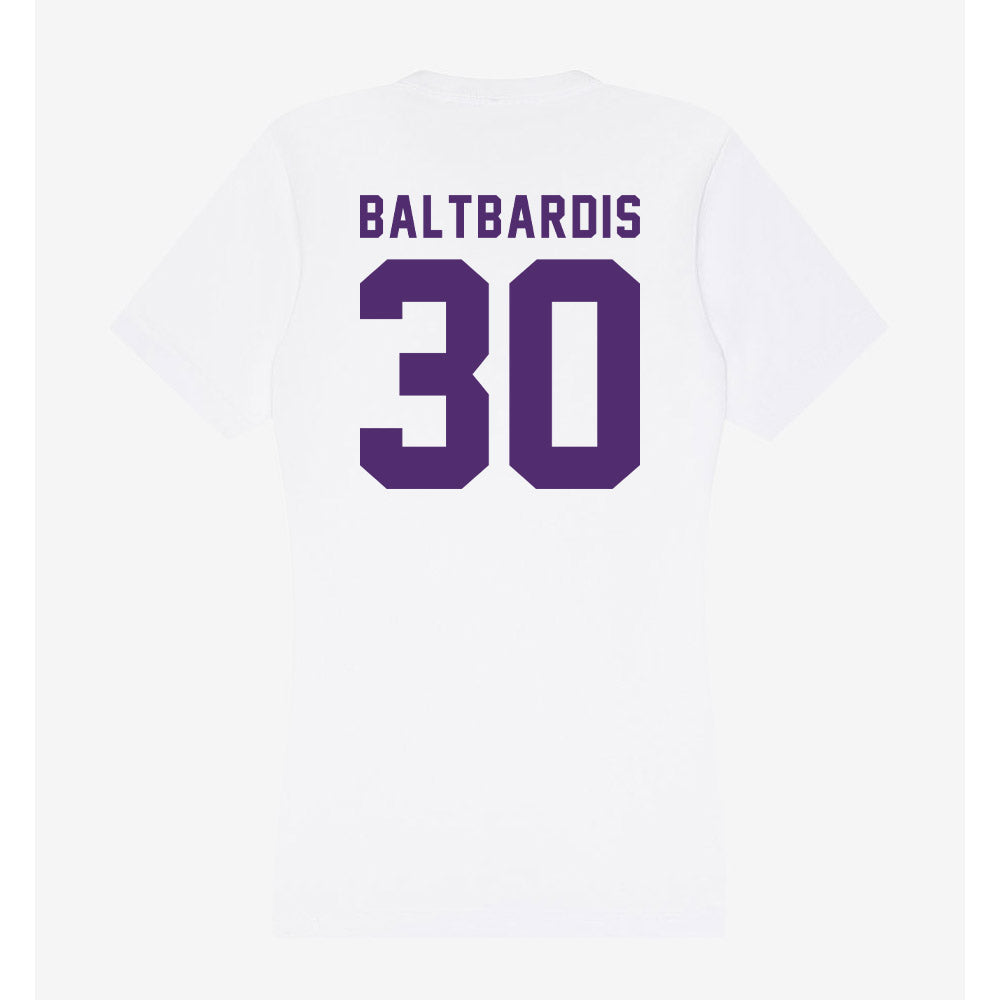 Albion - NCAA Men's Soccer : Otto Baltbardis - Women's V-Neck T-Shirt-1