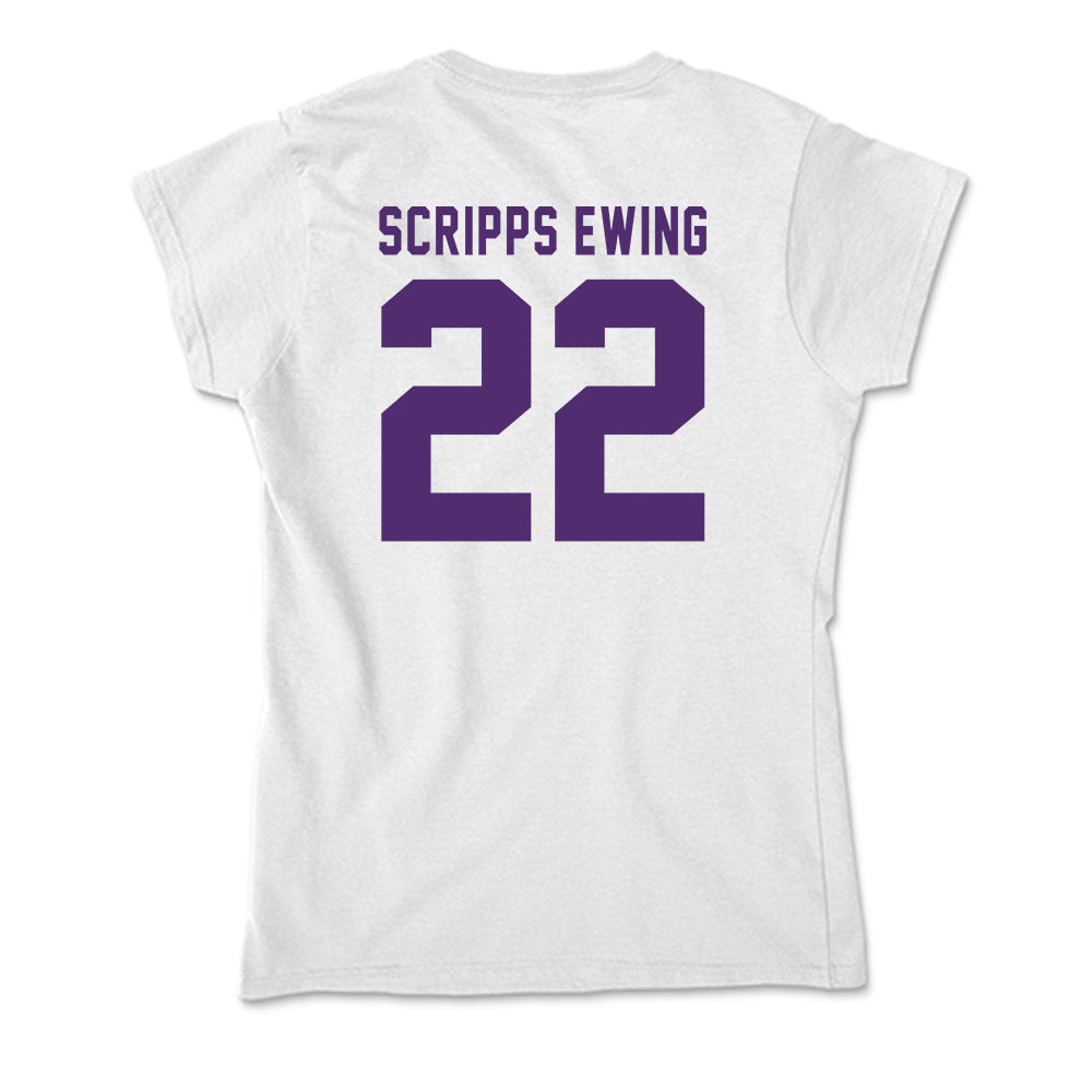 Albion - NCAA Men's Soccer : Connor Scripps Ewing - Soft Style Women’s T-Shirt-1