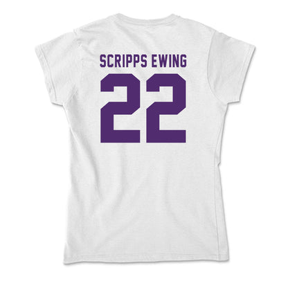 Albion - NCAA Men's Soccer : Connor Scripps Ewing - Soft Style Women’s T-Shirt-1