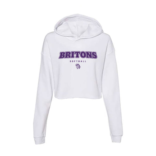 Albion - NCAA Softball : Sydney Schoenborn - Women's Crop Fleece Hoodie-0