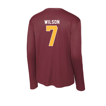UMN Duluth - NCAA Baseball : Dylan Wilson - Activewear Long Sleeve T-Shirt-1