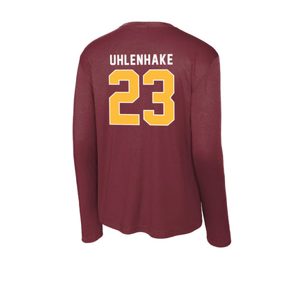 UMN Duluth - NCAA Softball : Ella Uhlenhake - Activewear Long Sleeve T-Shirt-1