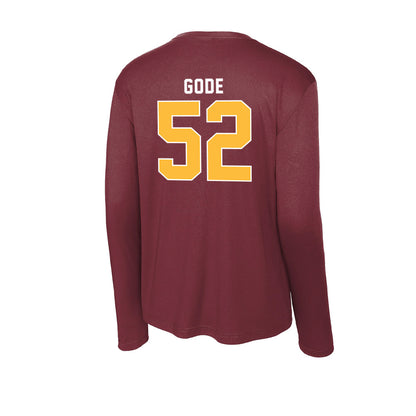 UMN Duluth - NCAA Football : Blake Gode - Activewear Long Sleeve T-Shirt-1