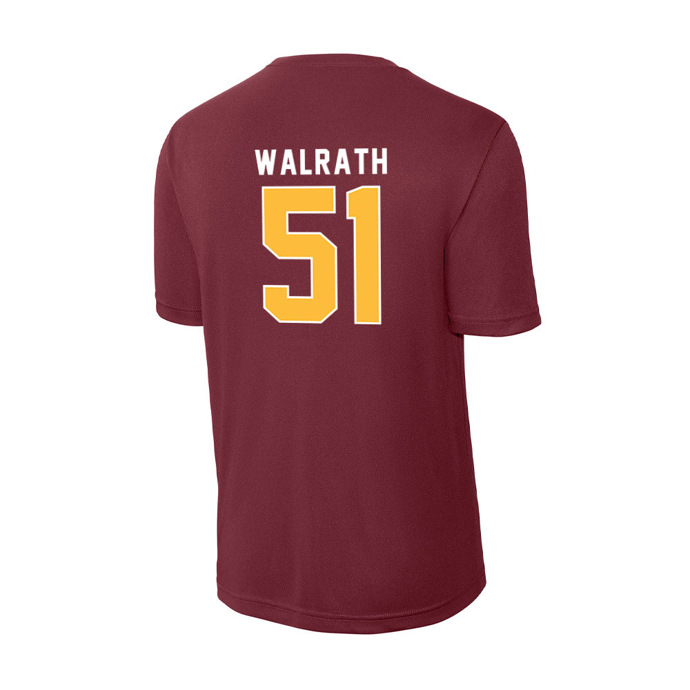 UMN Duluth - NCAA Football : Jayce Walrath - Activewear T-Shirt-1