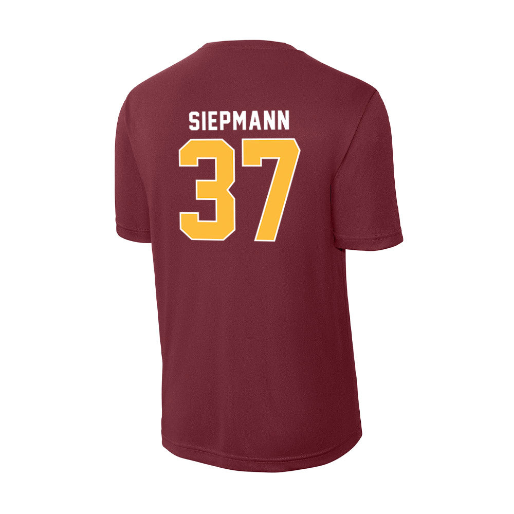 UMN Duluth - NCAA Men's Ice Hockey : Grayden Siepmann - Activewear T-Shirt-1