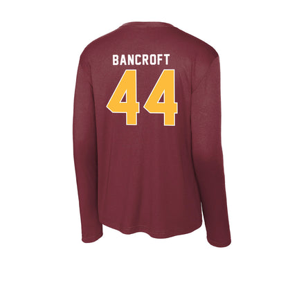 UMN Duluth - NCAA Football : Caleb Bancroft - Activewear Long Sleeve T-Shirt-1