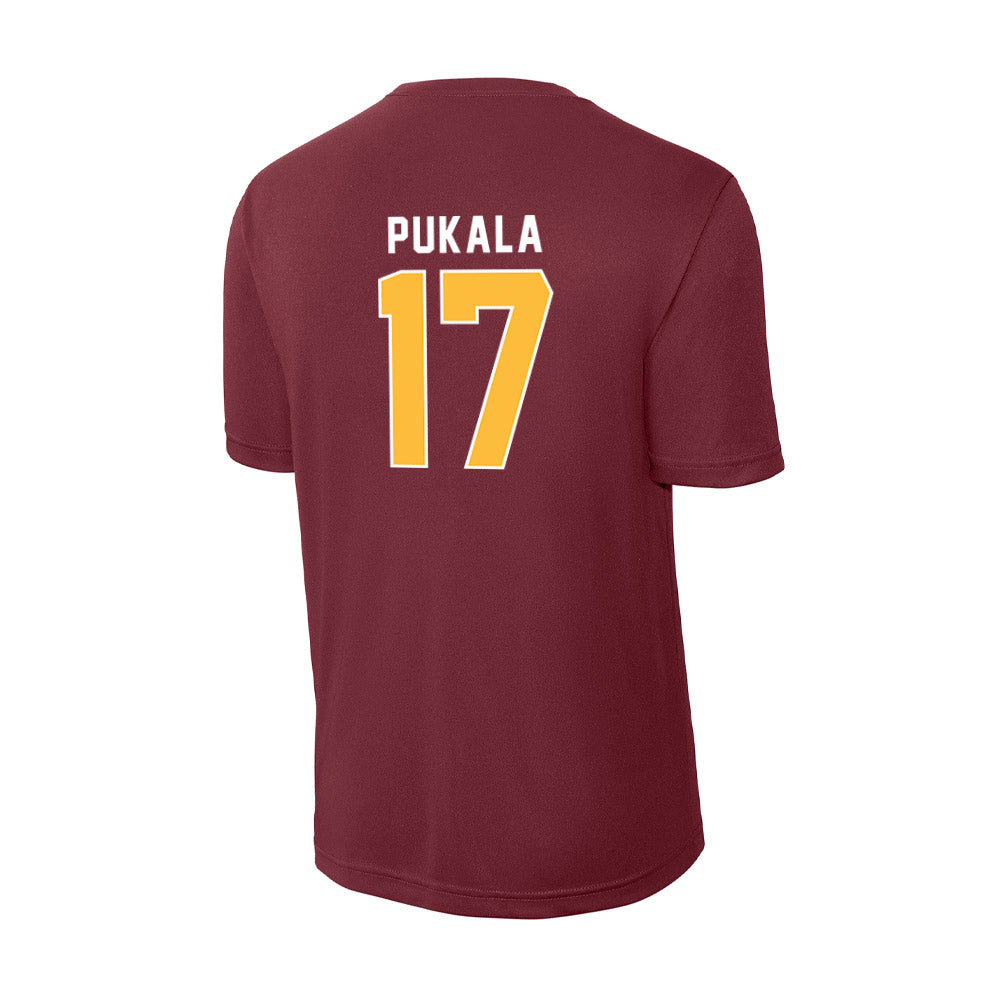 UMN Duluth - NCAA Women's Ice Hockey : Ella Pukala - Activewear T-Shirt-1