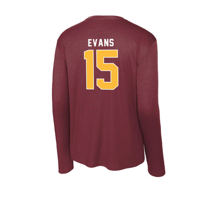 UMN Duluth - NCAA Softball : Daphne Evans - Activewear Long Sleeve T-Shirt-1