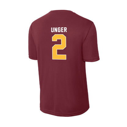 UMN Duluth - NCAA Football : Brock Unger - Activewear T-Shirt-1