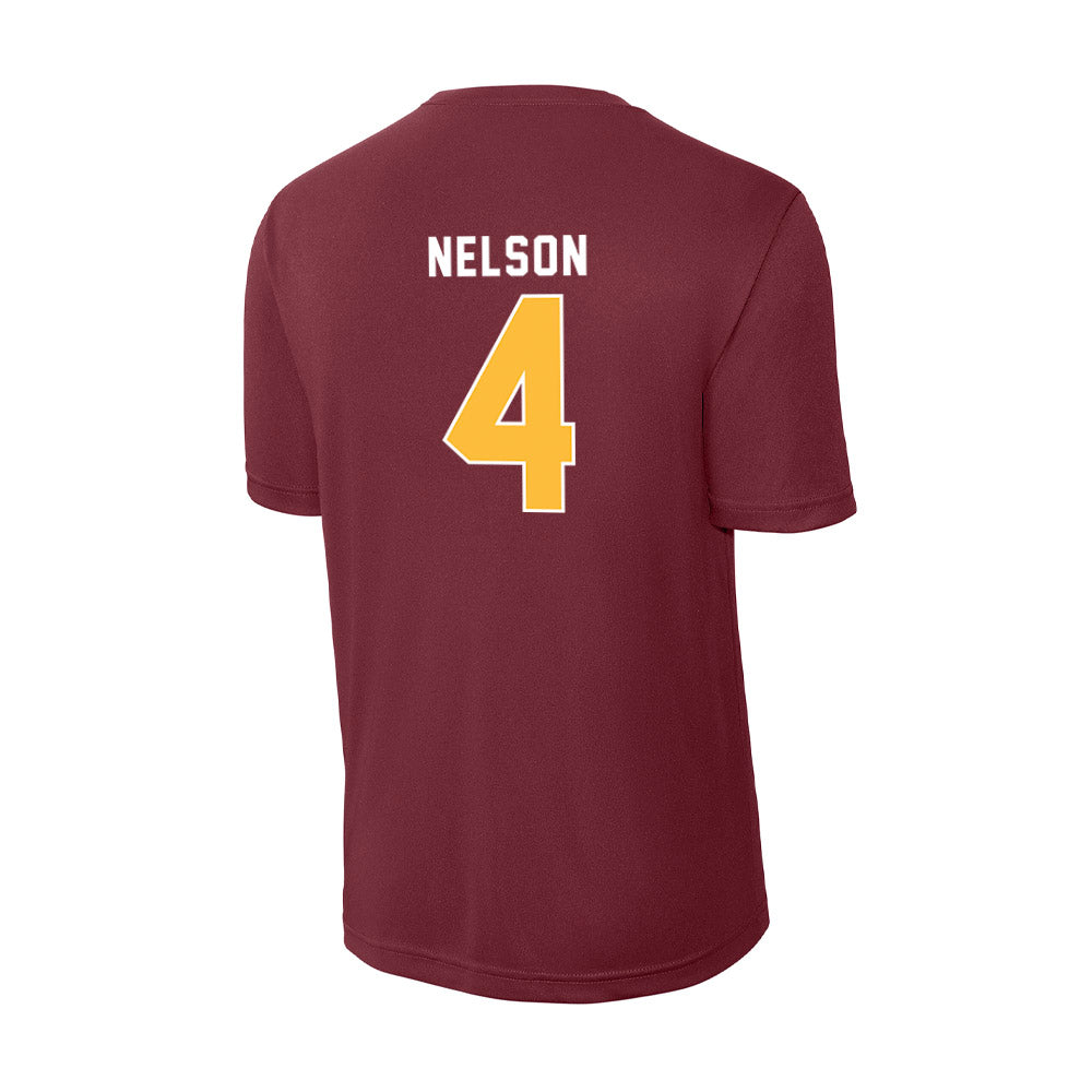UMN Duluth - NCAA Football : Tate Nelson - Activewear T-Shirt-1