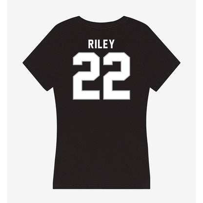Northwest Missouri State - NCAA Women's Basketball : Aaliyah Riley - Women's V-Neck T-Shirt-1