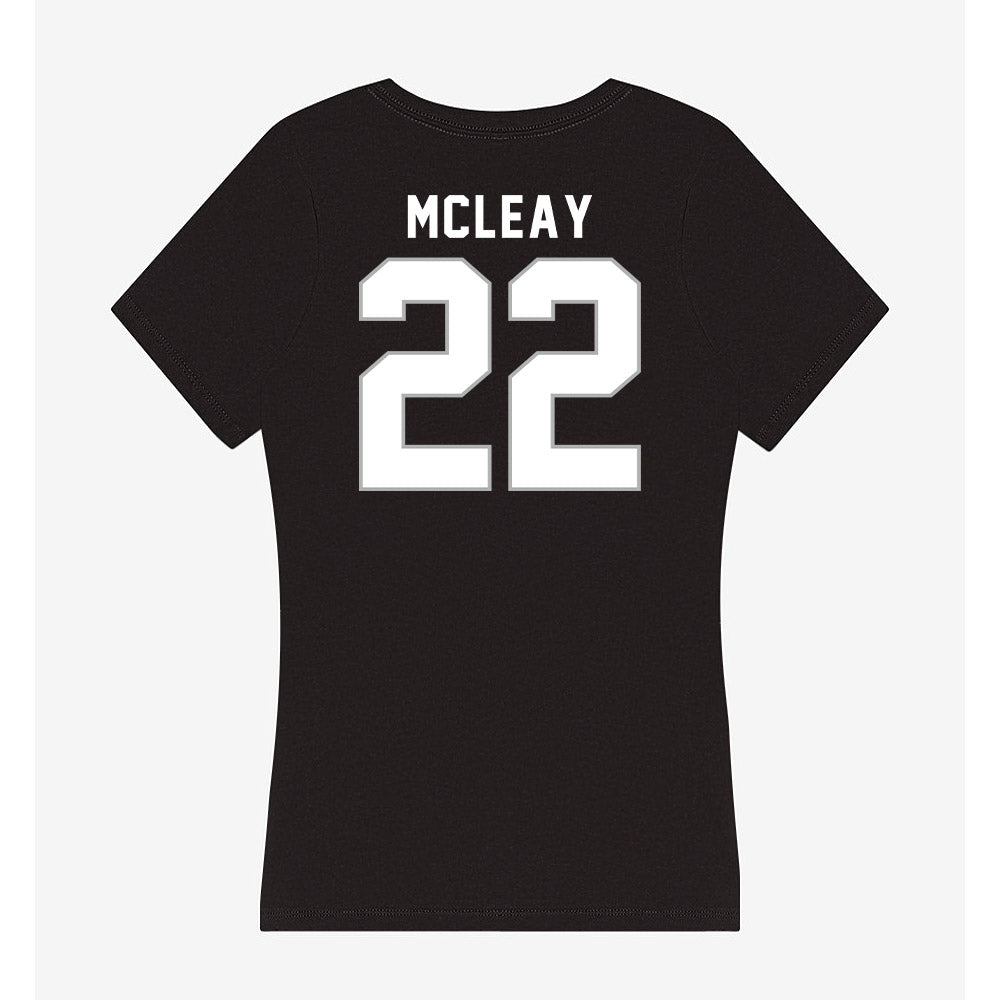 Northwest Missouri State - NCAA Football : Zac McLeay - Women's V-Neck T-Shirt-1